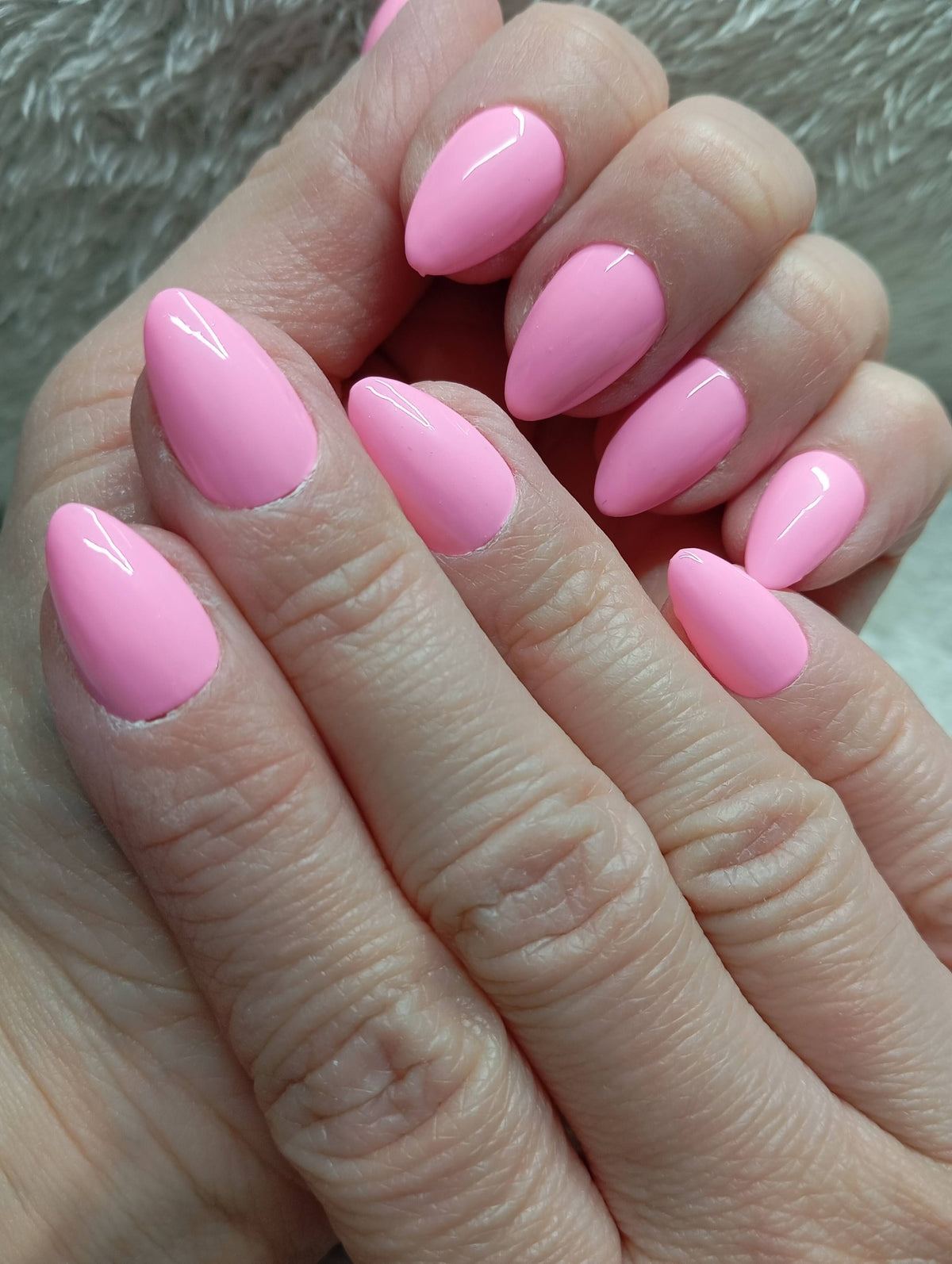 Press-on nails faites main Reims - Rose Cocon - Glowx Nails